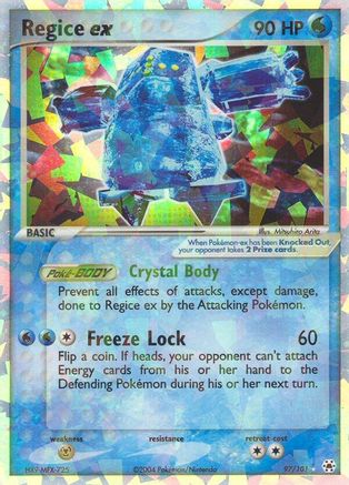 [PKM-R] Regice ex (97/101) [EX: Hidden Legends]