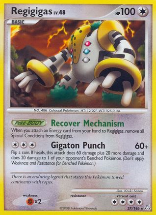 [PKM-R] Regigigas (37/146) [Diamond & Pearl: Legends Awakened]