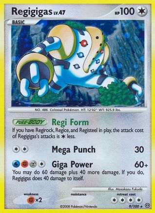 [PKM-R] Regigigas (9/100) [Diamond & Pearl: Stormfront]