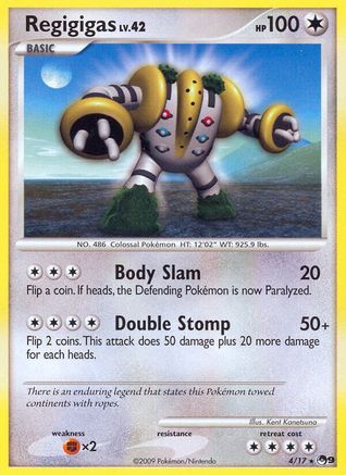 [PKM-R] Regigigas (4/17) [POP Series 9]