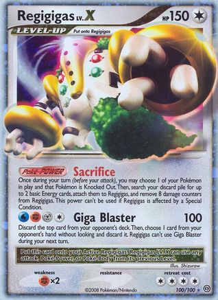 [PKM] Regigigas LV.X (100/100) [Diamond & Pearl: Stormfront]