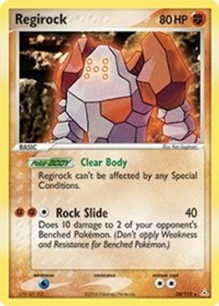 [PKM-R] Regirock (28/110) [EX: Holon Phantoms]