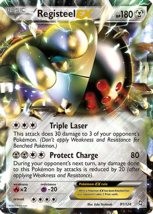 [PKM-R] Registeel EX (81/124) [Black & White: Dragons Exalted]