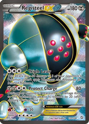 [PKM-R] Registeel EX (122/124) [Black & White: Dragons Exalted]