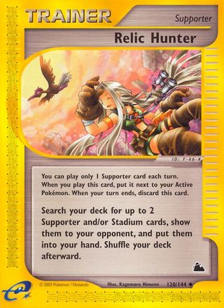 [PKM] Relic Hunter (120/144) [Skyridge]