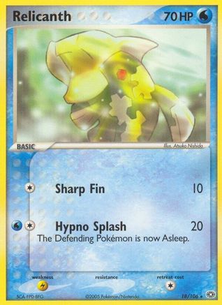 [PKM-R] Relicanth (18/106) (Stamped) [EX: Emerald]