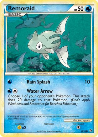 [PKM] Remoraid (59/95) [HeartGold & SoulSilver: Unleashed]