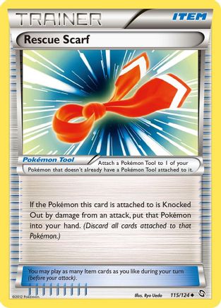 [TR] Rescue Scarf (115/124) [Black & White: Dragons Exalted]