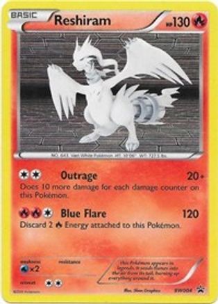 [PKM] Reshiram (BW004) [Black & White: Black Star Promos]