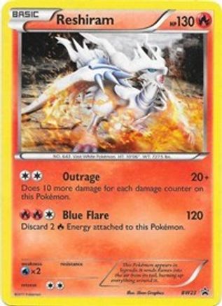 [PKM] Reshiram (BW23) [Black & White: Black Star Promos]