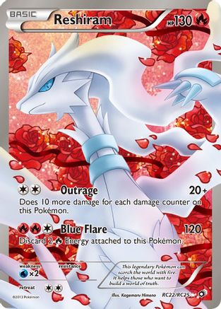 [PKM] Reshiram (RC22/RC25) [Black & White: Legendary Treasures]