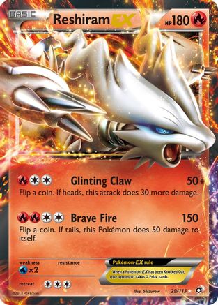 [PKM-R] Reshiram EX (29/113) [Black & White: Legendary Treasures]