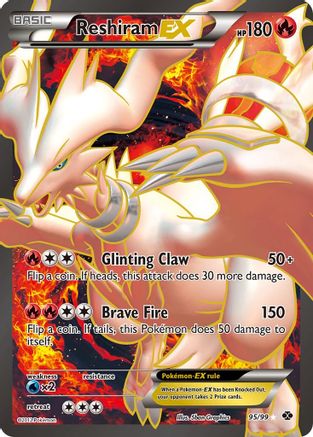[PKM] Reshiram EX (95/99) [Black & White: Next Destinies]
