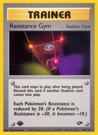 [PKM] Resistance Gym (109/132) [Gym Challenge 1st Edition]