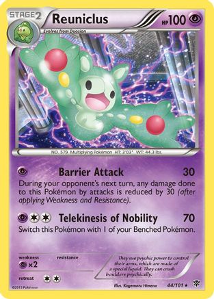 [PKM] Reuniclus (44/101) [Black & White: Plasma Blast]