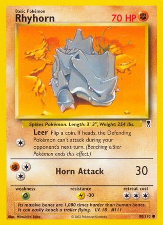 [PKM] Rhyhorn (90/110) [Legendary Collection]