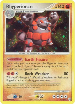 [PKM] Rhyperior (12/130) [Diamond & Pearl: Base Set]