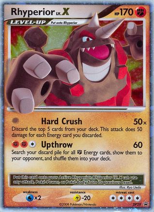 [PKM] Rhyperior LV.X (DP29) [Diamond & Pearl: Black Star Promos]