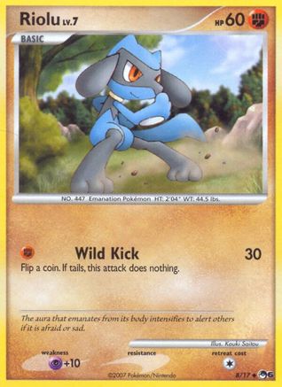 [PKM-C] Riolu (8/17) [POP Series 6]