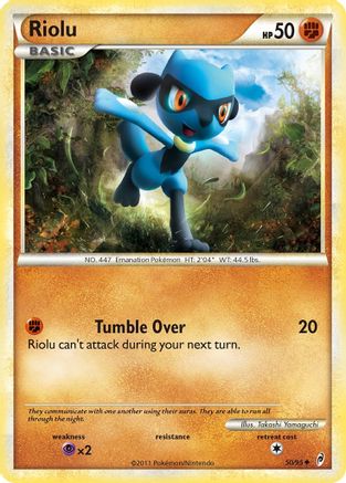 [PKM] Riolu (50/95) [HeartGold & SoulSilver: Call of Legends]