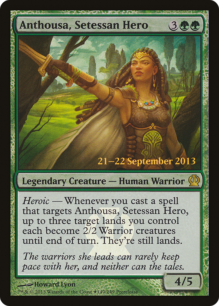 {R} Anthousa, Setessan Hero [Theros Prerelease Promos][PR THS 149]