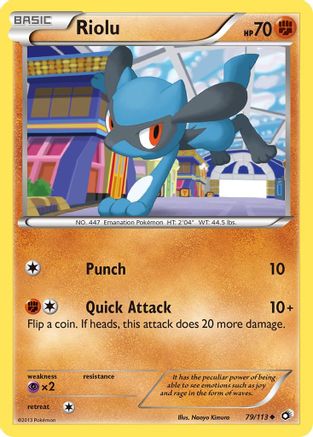 [PKM] Riolu (79/113) [Black & White: Legendary Treasures]