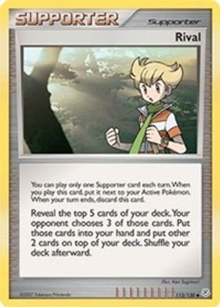 [PKM] Rival (113/130) [Diamond & Pearl: Base Set]