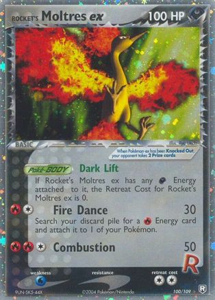 [PKM-R] Rocket's Moltres ex (100/109) [EX: Team Rocket Returns]