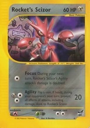 [PKM-R] Rocket's Scizor (4) [Best of Promos]