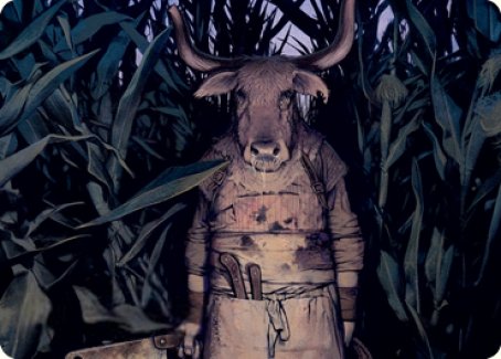 {A} Fleshtaker Art Card [Innistrad: Midnight Hunt Art Series][AMID 061]