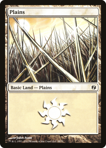 {B}[DDI 038] Plains (38) [Duel Decks: Venser vs. Koth]
