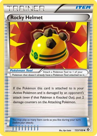 [PKM] Rocky Helmet (133/149) [Black & White: Boundaries Crossed]