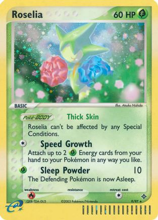 [PKM] Roselia (9/97) [EX: Dragon]