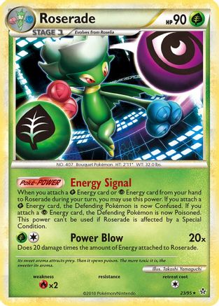 [PKM] Roserade (23/95) [HeartGold & SoulSilver: Unleashed]