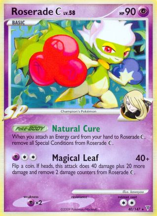 [PKM] Roserade C (40/147) [Platinum: Supreme Victors]