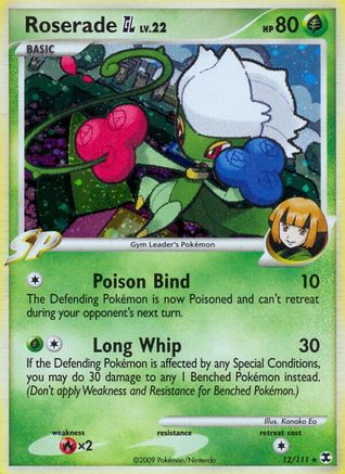 [PKM] Roserade GL (12/111) [Platinum: Rising Rivals]