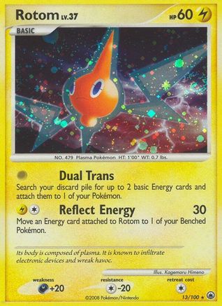 [PKM-R] Rotom (13/100) [Diamond & Pearl: Majestic Dawn]