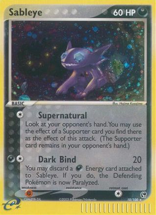 [PKM] Sableye (10/100) [EX: Sandstorm]