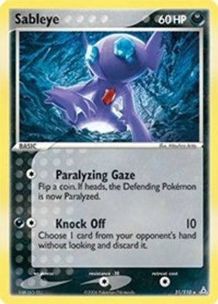 [PKM] Sableye (31/110) (Stamped) [EX: Holon Phantoms]