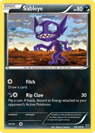 [PKM-C] Sableye (68/146) [XY: Base Set]