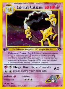 [PKM] Sabrina's Alakazam (16/132) [Gym Challenge Unlimited]