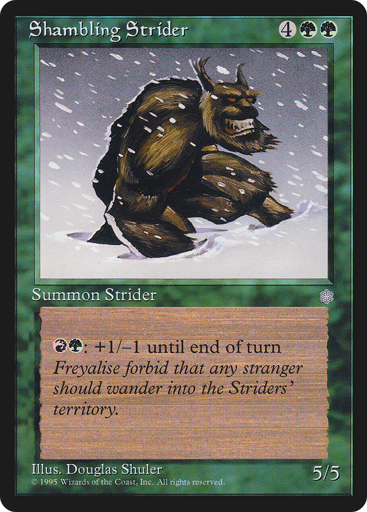 {C} Shambling Strider [Ice Age][ICE 263]