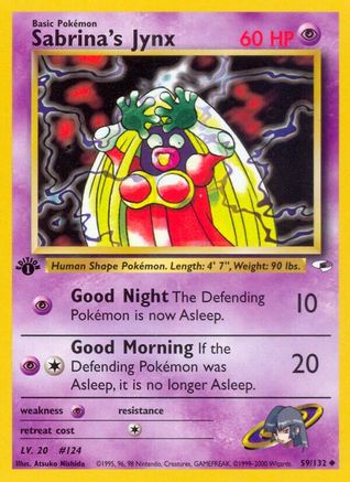 [PKM] Sabrina's Jynx (59/132) [Gym Heroes 1st Edition]