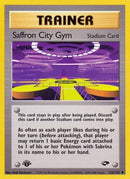 [TR] Saffron City Gym (122/132) [Gym Challenge 1st Edition]