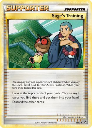 [TR] Sage's Training (85/95) [HeartGold & SoulSilver: Call of Legends]