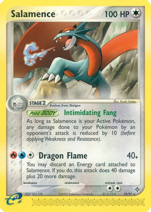 [PKM-R] Salamence (19/97) [EX: Dragon]