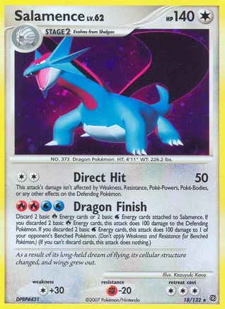 [PKM] Salamence (18/132) [Diamond & Pearl: Secret Wonders]