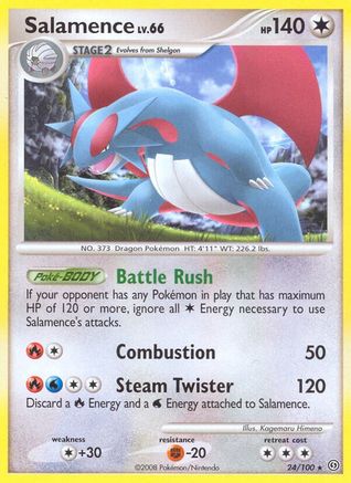 [PKM-R] Salamence (24/100) [Diamond & Pearl: Stormfront]