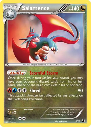[PKM] Salamence (8/20) [Black & White: Dragon Vault]