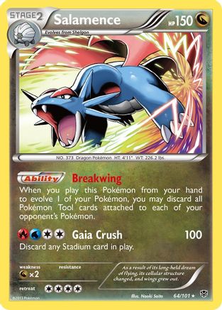 [PKM] Salamence (64/101) [Black & White: Plasma Blast]